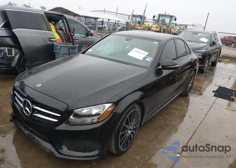 2018 Mercedes-Benz C 300 из США, поврежденный, VIN WDDWF4JB5JR415687